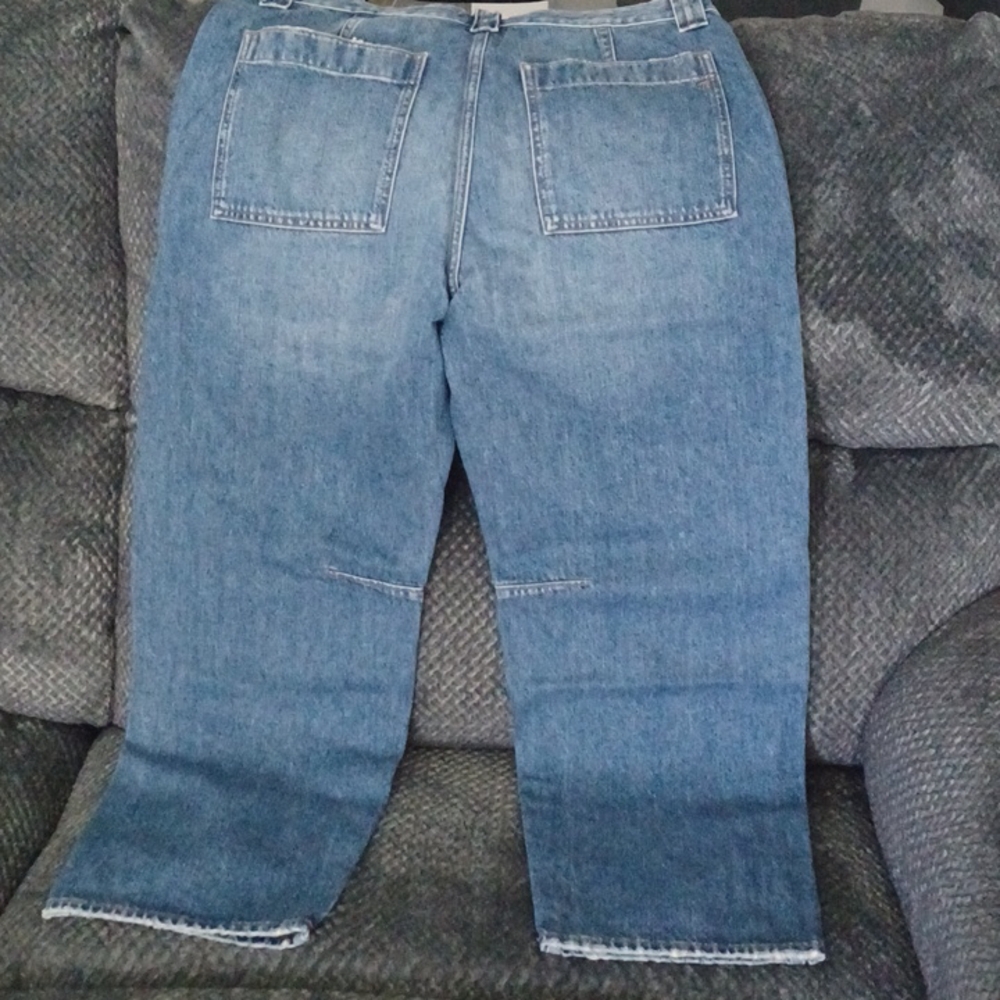 New Madewell The Darted Barrel-Leg Jean Size W 29 - Picture 5 of 11
